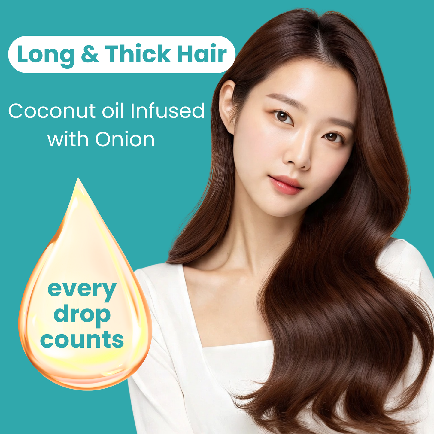 yai & ka Onion + Coconut Hair Oil | Onion , Coconut Oil & Herbal Extracts | Boosts Hair Growth, Reduces Hair Fall, Nourishes Scalp | For Men & Women, 100ml